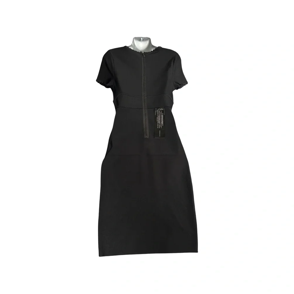 NWT Size L BCBGMAXAZRIA Womens Scalloped Sweetheart Dress - Picture 4 of 15